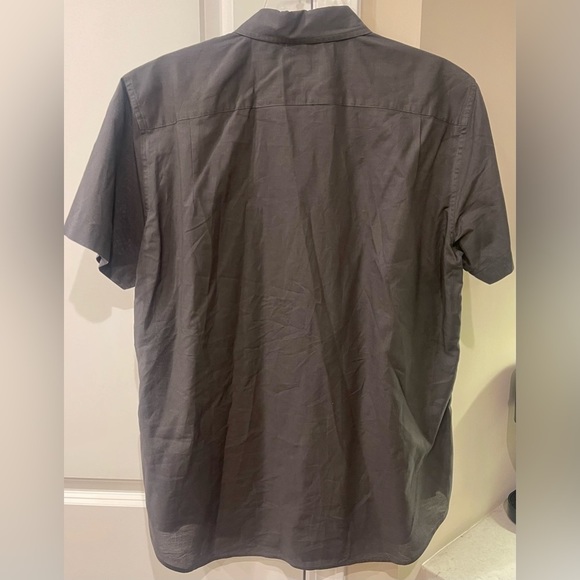 Bonobos Dark Gray Casual Button Down Shirt - Picture 2 of 7